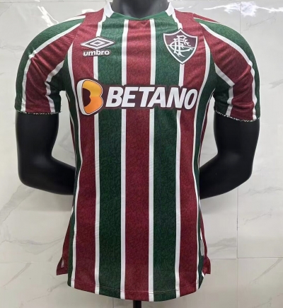 2425 Fluminense Home Player Version Soccer Jersey