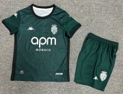 2425 Monaco away kids Soccer Jersey