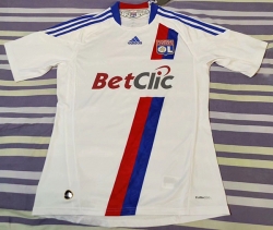 2010 11 Lyon home soccer jersey