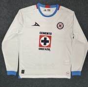 2425 Cruz azul away Long Sleeve soccer jersey