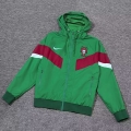 2425 Portugal green windbreaker jacket