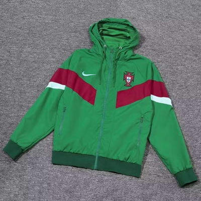 2425 Portugal green windbreaker jacket