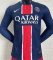 2425 PSG Paris home long sleeves player version Soccer Jersey