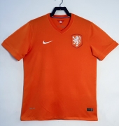 2014 NETHERLANDS Home Soccer Jersey