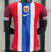 2425 Norway Home Player Version Soccer Jersey