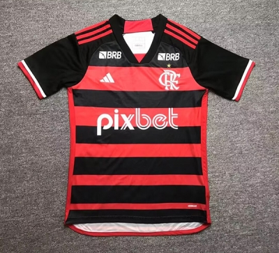 2425 Flamengo Home Soccer Jersey