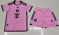 2425 Inter Miami Home away and Away Third kids Soccer Jersey