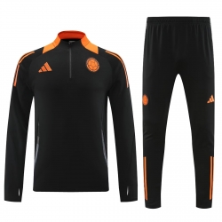 2425 colombia black training suit