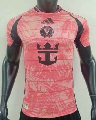 2425 Inter Miami red player version Soccer Jersey