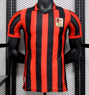 2025 AC milan 125th player version soccer jersey