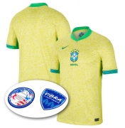 2024 Americas Cup Brazil and patch Soccer Jersey