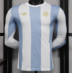 2025 Argentina 50th version long sleeve player version