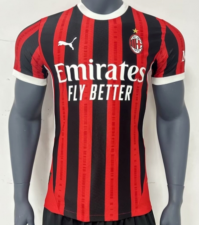 2425 AC Milan Home Player Version Soccer Jersey