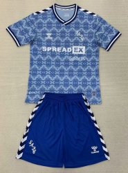 2425 Sunderland Third Away Soccer Uniform kids