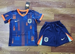 2425 Netherland Away kids Soccer Jersey