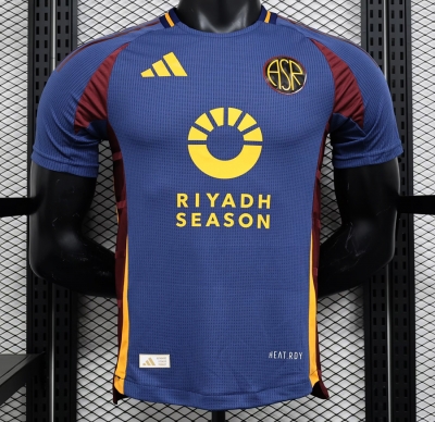 2425 Roma blue third player version Soccer Jersey