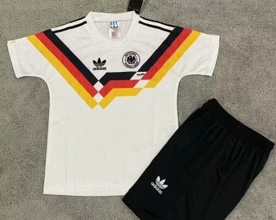 1994 Retro Kids Germany Home Soccer KIDS