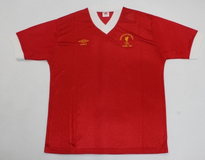 1981 Li UCL final Home soccer jersey