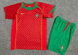 2004 Portugal Home Retro Kids