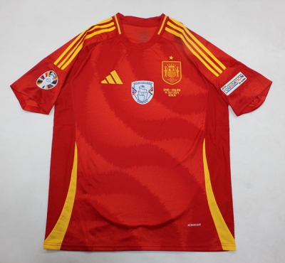 2024 Europ cup Final Spain Home Soccer Jersey