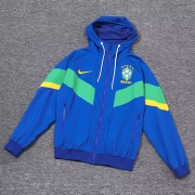 2425 Brazil blue windbreaker jacket