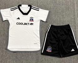 2425 Colo Colo Home kids Soccer Jersey