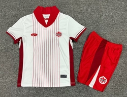 2425 Canada Away kids Soccer Jersey