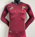 2425 belgium home long sleve player version Soccer Jersey