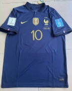 2022 France world cup final soccer jersey