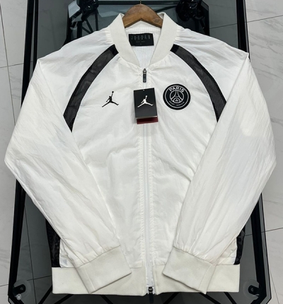 2025 Paris windbreaker jacket S-XXL black and white 2 colour