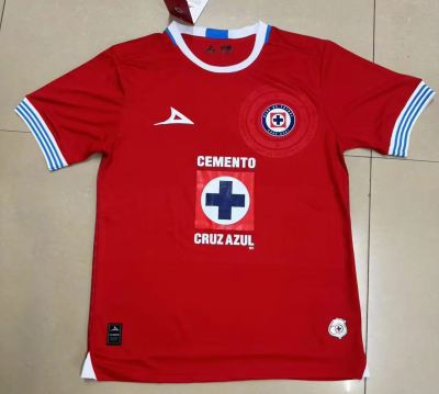 2425 Cruz red polo jersey