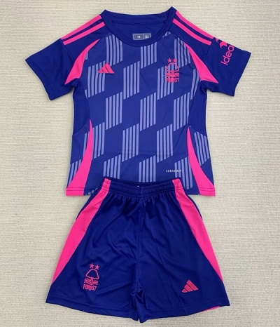 2425 Nottingham Forest away kids Soccer Jersey