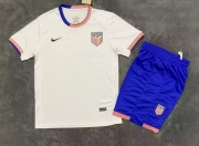 2425 USA United States Home kids Soccer Jersey