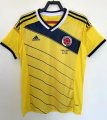 2014 Colombia home soccer jersey