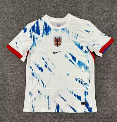 2425 Norway away soccer jersey