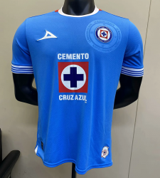 2425 Cruz Azul Home Player Version Soccer Jersey