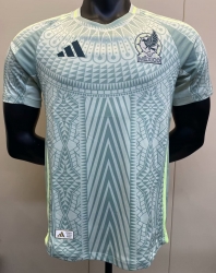 2425 Mexico Home Player Version Soccer Jersey