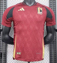 2425 Belgium Home Player Version Soccer Jersey