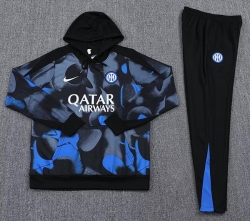 2025 Int Milan Training Soccer Hoodie Suit