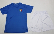 2000 italy home kids kit soccer jersey