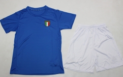 2000 italy home kids kit soccer jersey