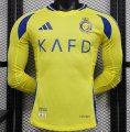 2425 AL NASSR Home LONG SLEEVE PLAYER VERSION