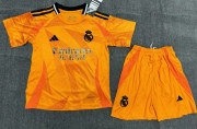 2425 RM away orange kids Soccer Jersey