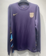 2425 England Away Long Sleeve Soccer Jersey