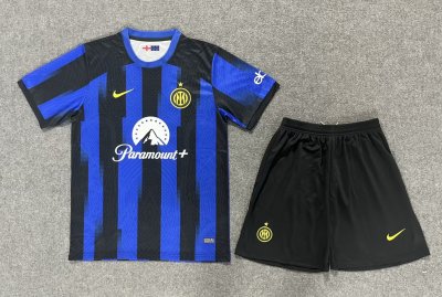 2324 Inter Milan home away and Third Away kids Soccer Jersey