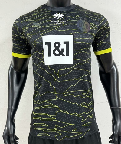 2425 Dortmund black special player version Soccer Jersey