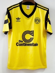 1990 Dortmund home soccer jersey