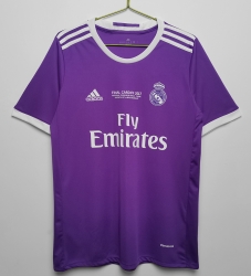 2017 RM UEFA Champions League final purple Soccer Jersey