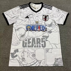 2425 Japan white special Soccer Jersey