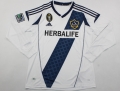 2011 12 LA galaxy home long sleeve Soccer Jersey